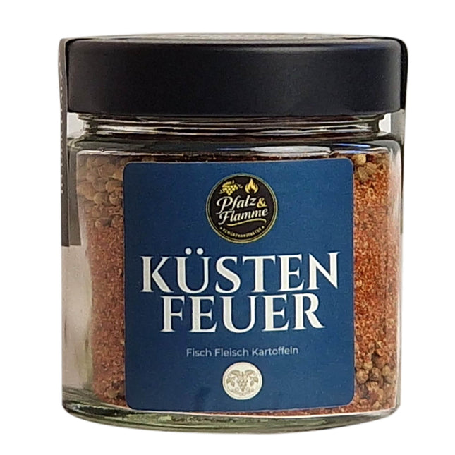 Pfalz & Flamme Küstenfeuer Gewürzmischung, 100g Glas