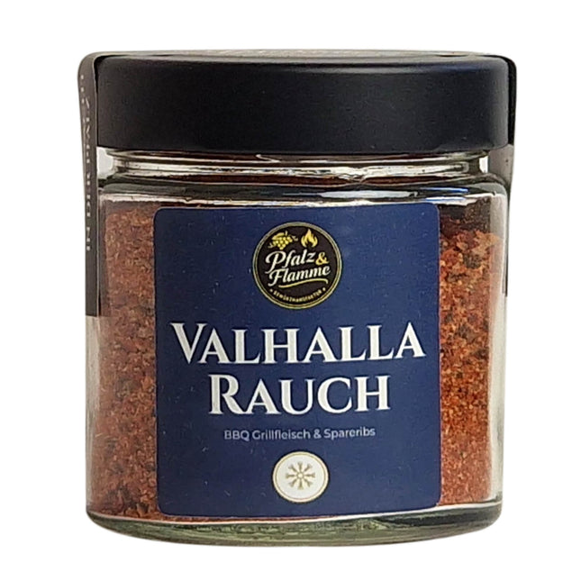 Pfalz & Flamme Valhalla Rauch BBQ Gewürzmischung Glas