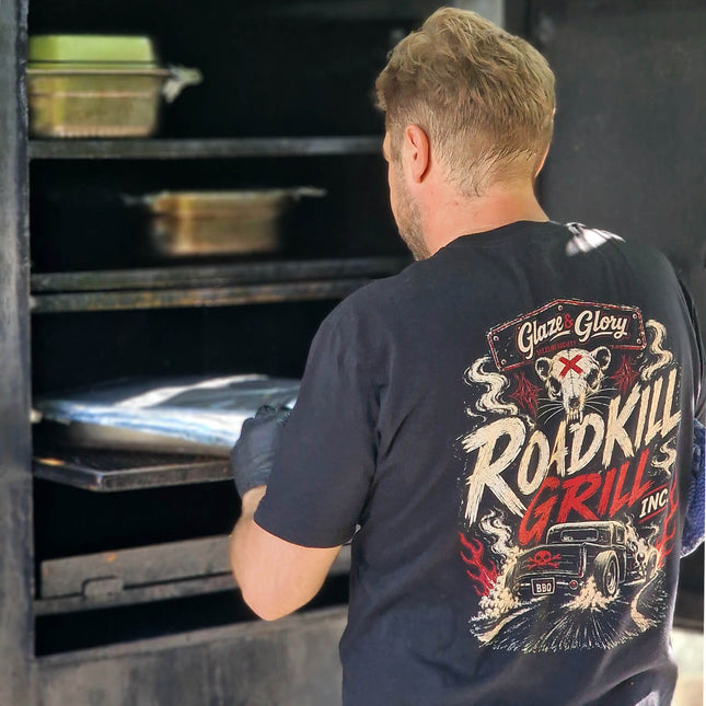 Glaze & Glory T-Shirt "Roadkill Grill Inc."